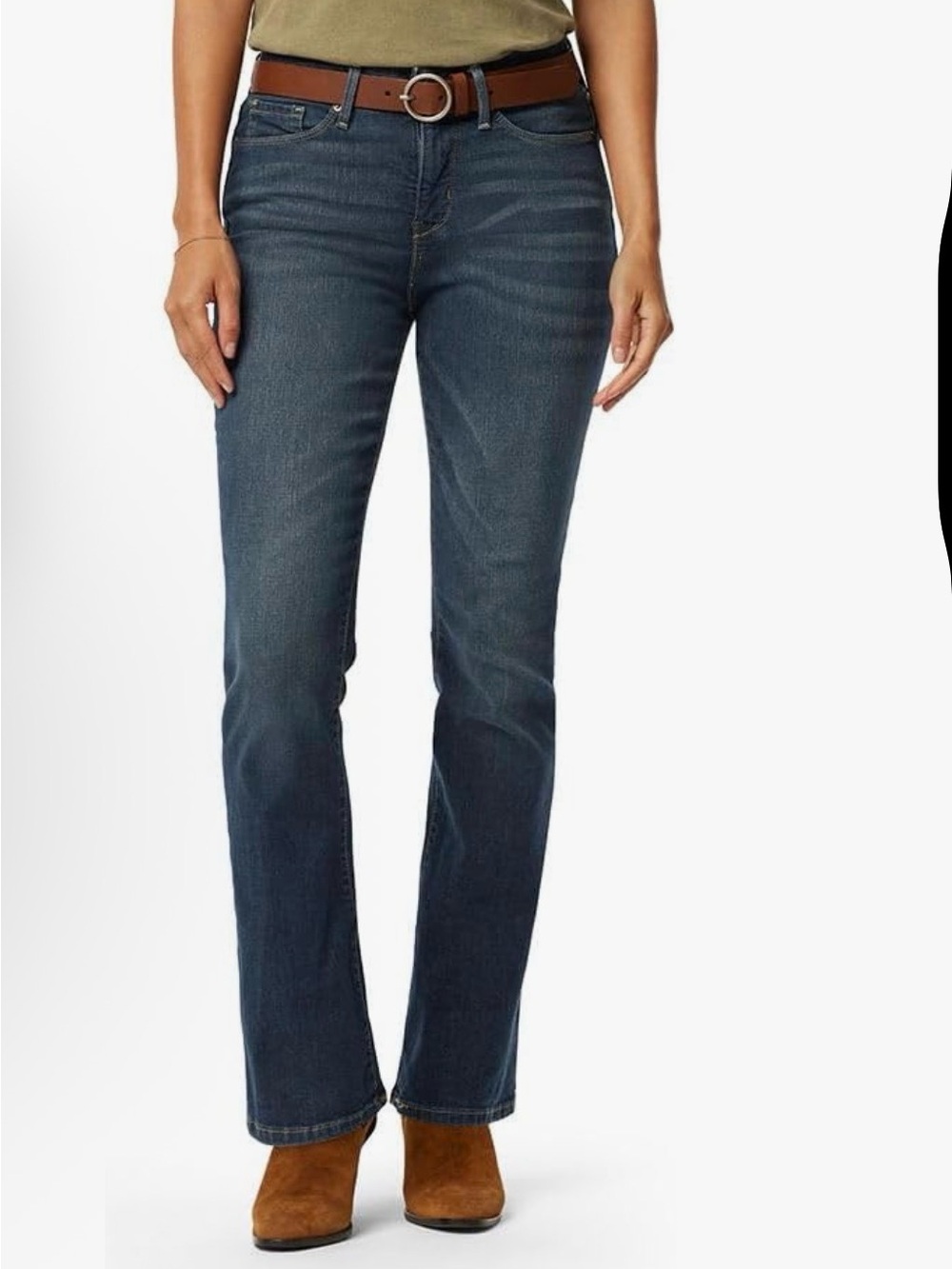 NWT Levi Strauss Signature Gold Totally Shaping Bootcut Jeans Size 12S (Size 31)